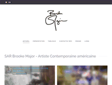 Tablet Screenshot of brooke-major.com